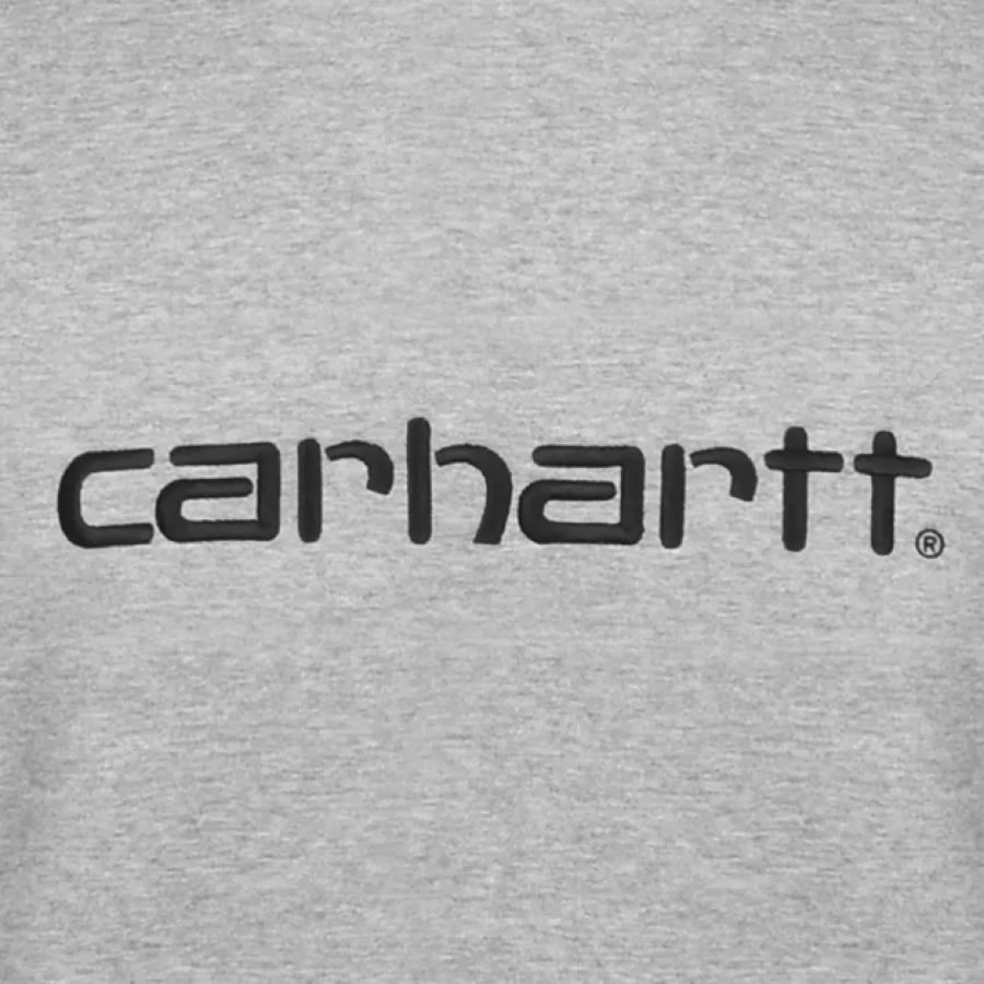 Alternative Image for ProductCarhartt Script Sweatshirt Grey3